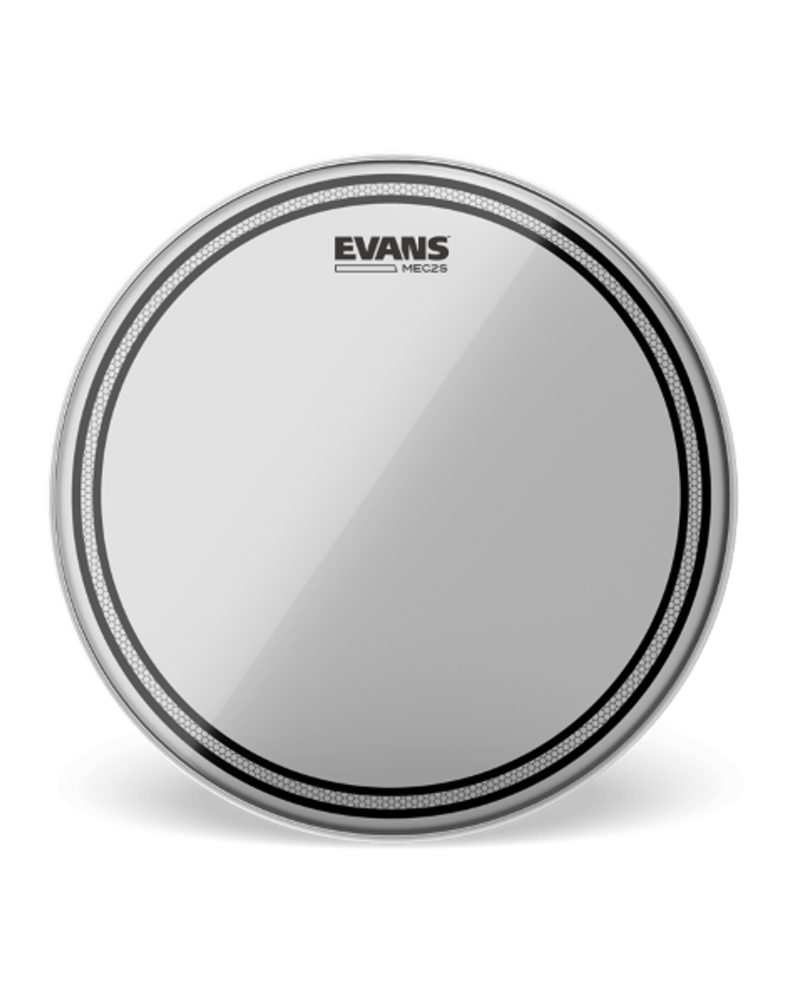 EVANS Marching Edge Control EC2S Tenor Clear 10" Tom Head TT10MEC2S