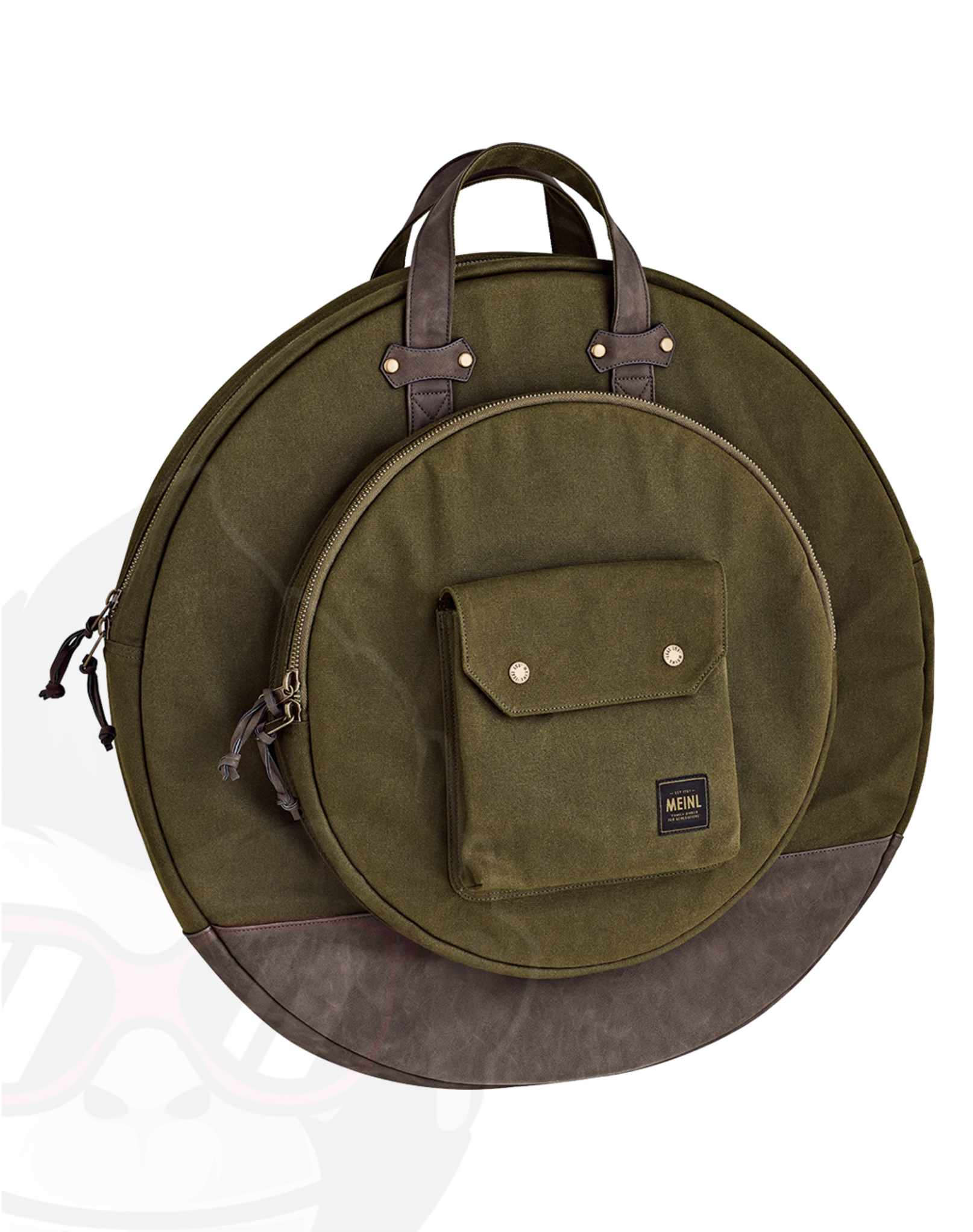 Meinl Waxed Canvas Cymbal Bag Forest Green 22" MWC22GR