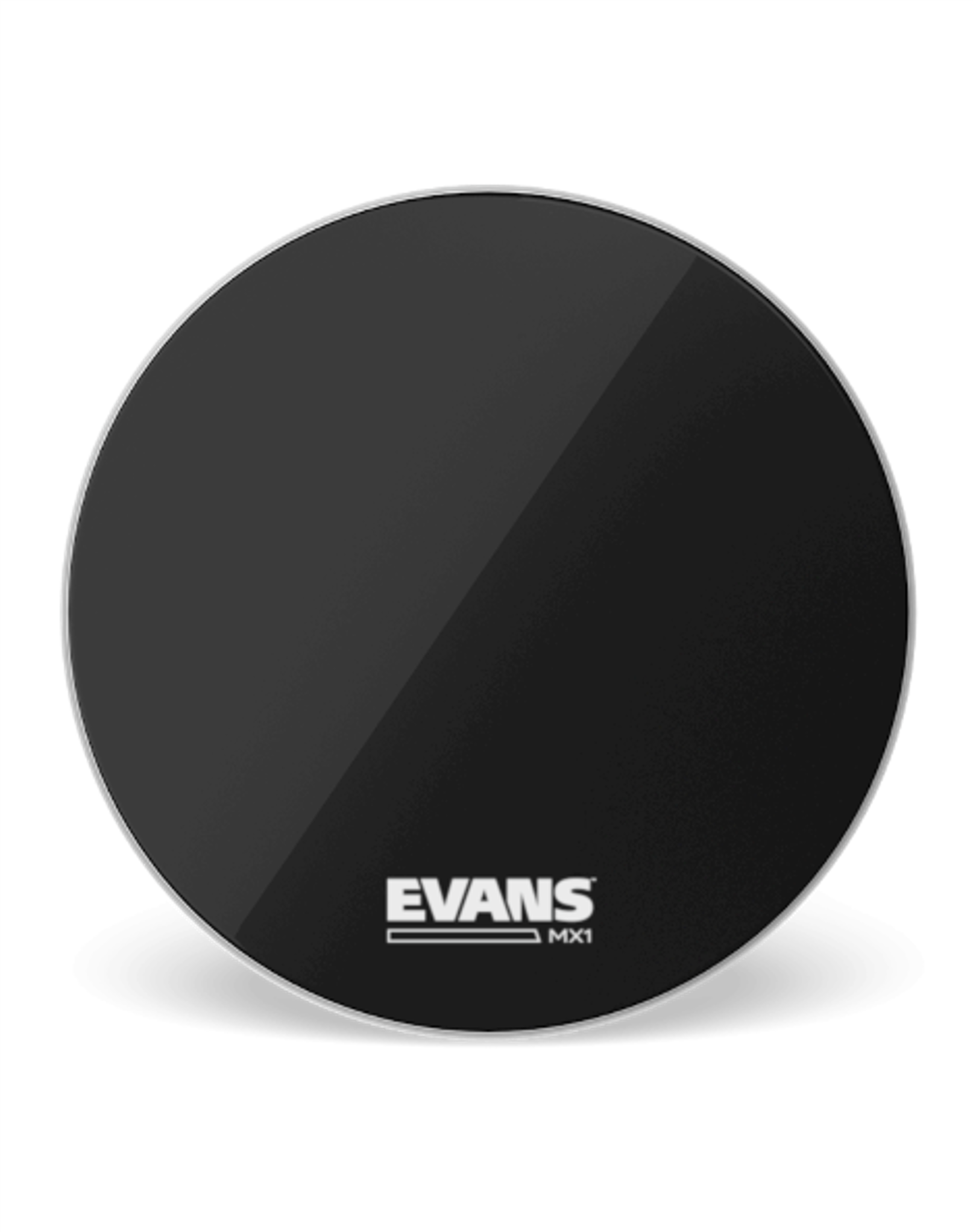 EVANS MX1 Black 18" Marching Bassdrum Head BD18MX1B
